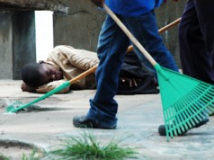 Crianças vivendo nas ruas de Maputo