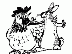 A Lebre e a Galinha