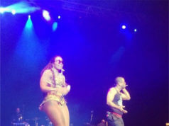 Lizha James faz apresentação ousada em Lisboa