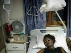 Cantora Marllen hospitalizada em Maputo