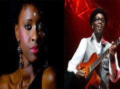 Isabel Novella e Jimmy Dludlu num mesmo palco