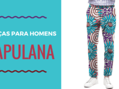 Calças de Capulana Para Homens