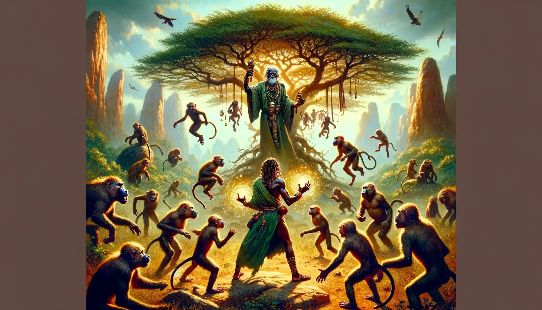 Cagn e os Babuínos: Histórias dos San