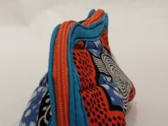 Bolsa de mão de capulana