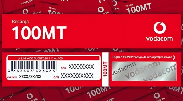 Comprar saldo na Vodacom Moçambique