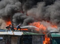 Incêndio devastador em favela de Filipinas deixa mil habitações destruídas