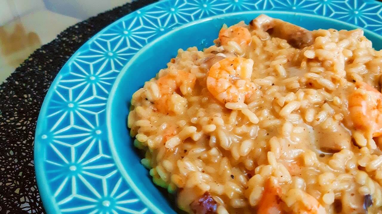 Risoto de Camarão