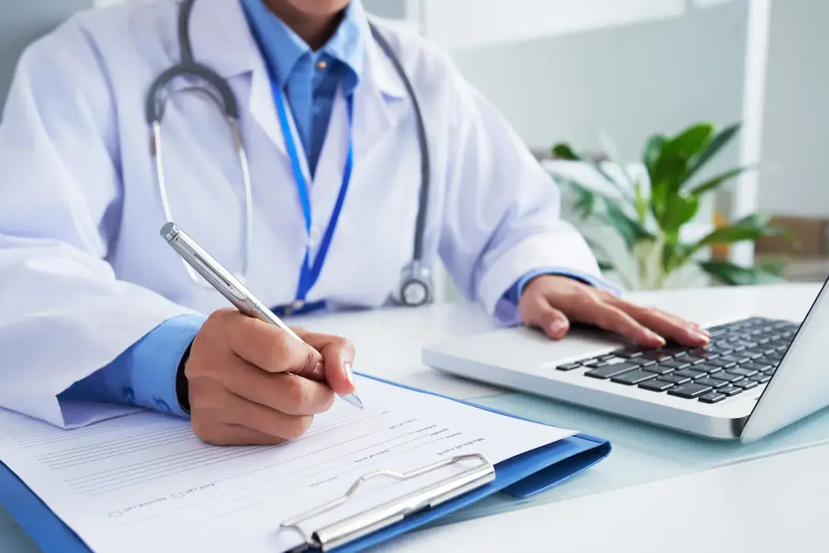 Siga as instruções médicas
