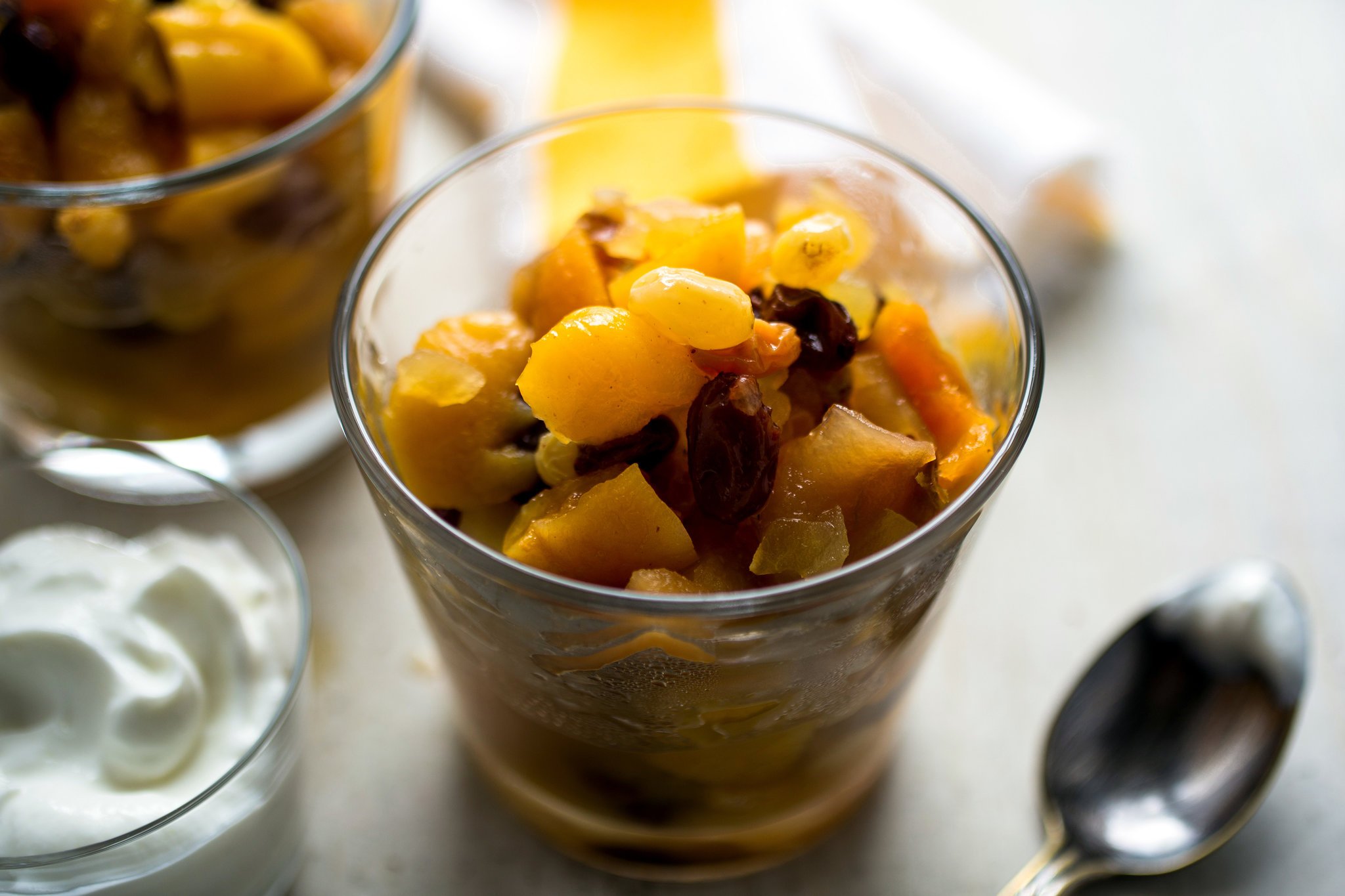 Fruta fresca ou desidratada