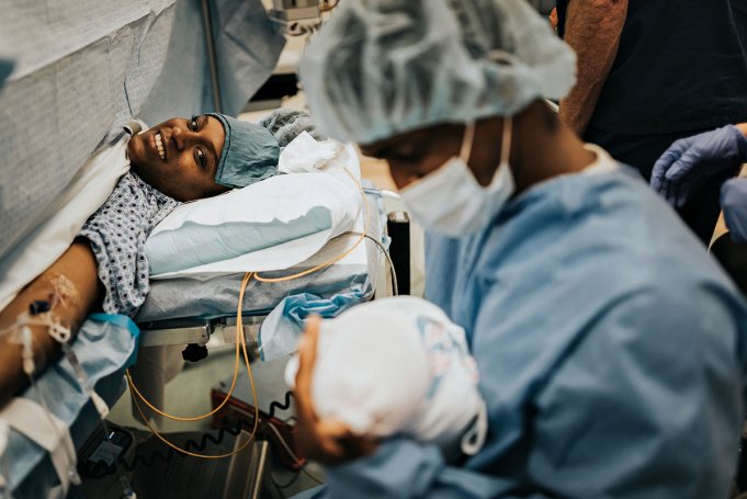 The Melanated Birth Stock Images