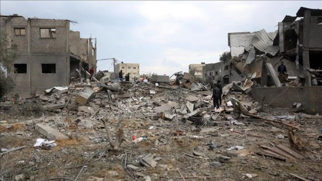 Gaza- Ataque aéreo israelita resulta em um morto e seis feridos no sul do enclave