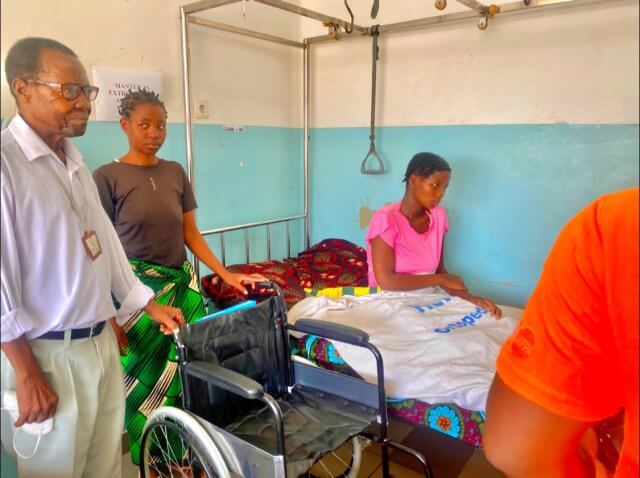 Grávida perde as duas pernas após desabamento da casa devido às chuvas na Zambézia