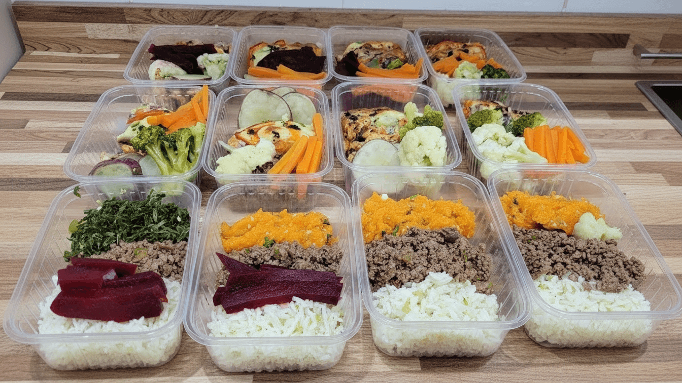 Planeie as refeições