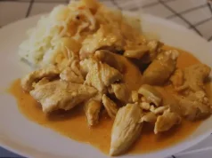 Strogonoff de peru light com iogurte natural