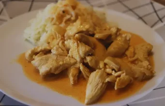 Strogonoff de peru light com iogurte natural