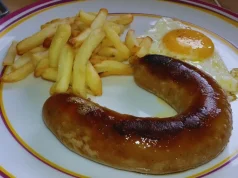 Alheira de mirandela grelhada