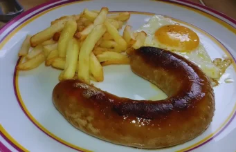 Alheira de mirandela grelhada