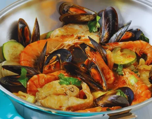 Cataplana de mariscos
