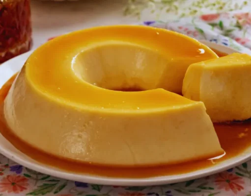 Pudim de creme de leite